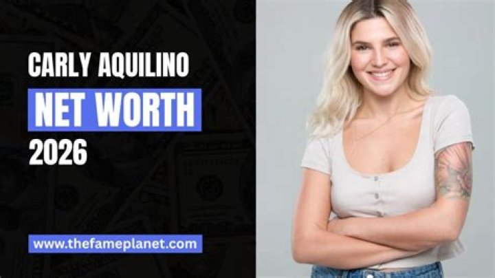 Carly Aquilino Net Worth Updated 2023 &raquo;