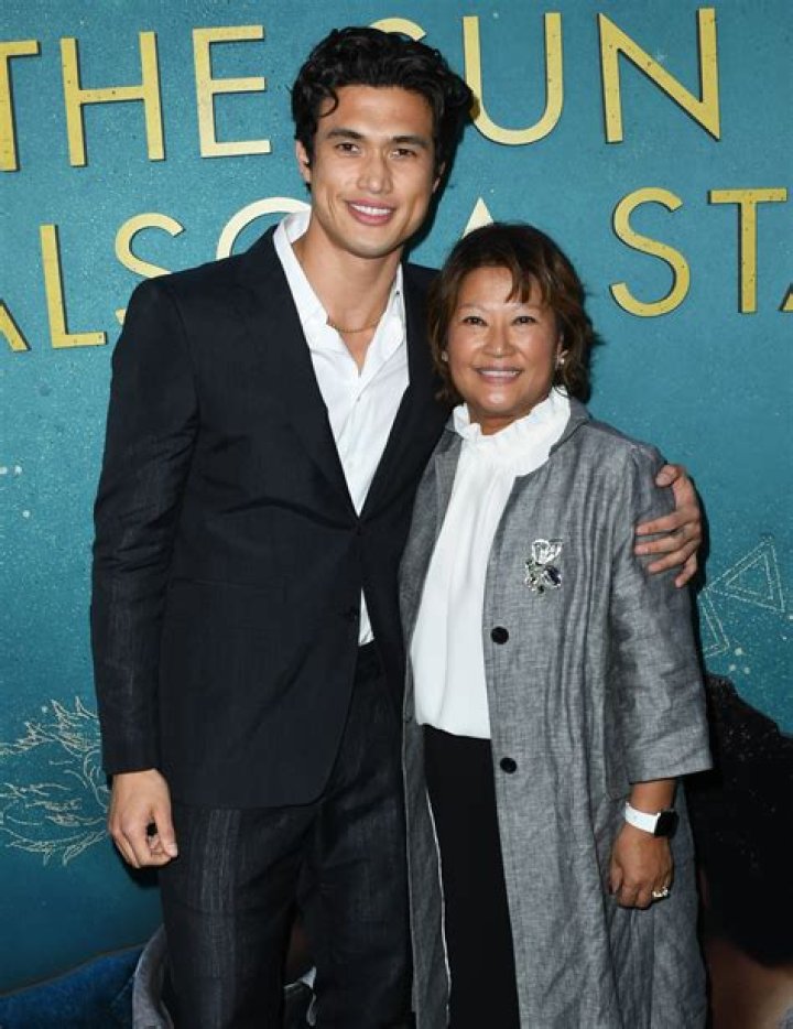Charles Melton Brought His Mother, Sukyong, As His Date to the Golden