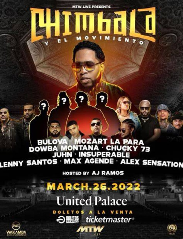 Chimbala to Headline Dembow Festival in New York See the Lineup