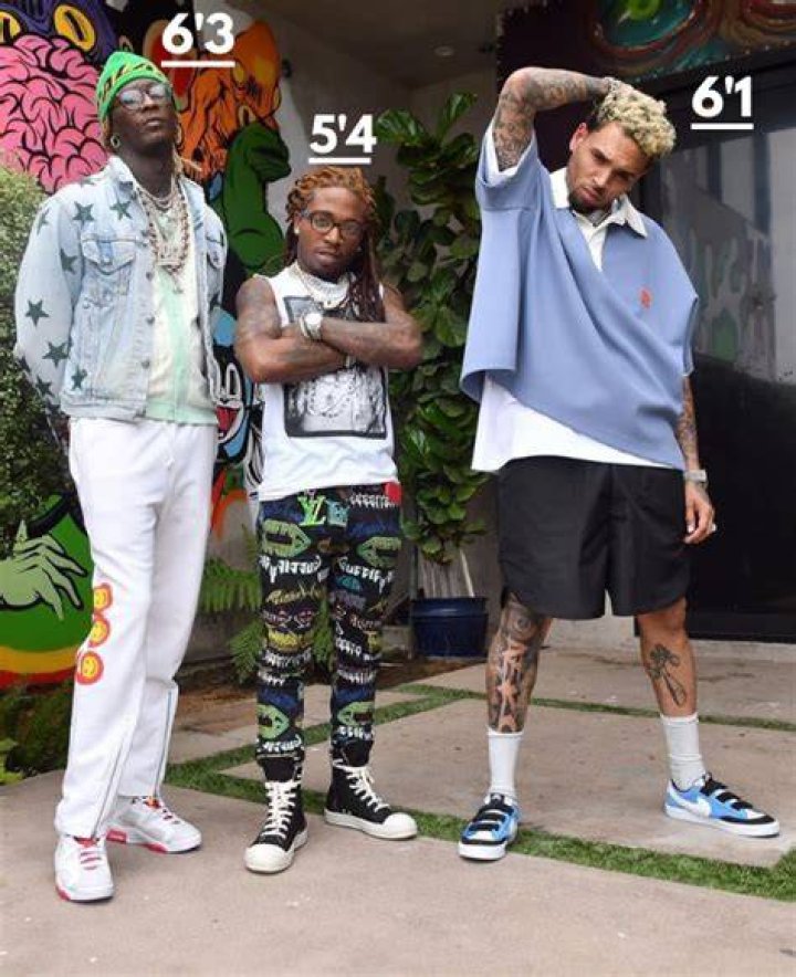 Chris Brown Height (With Proof & Comparisons) Heartafact