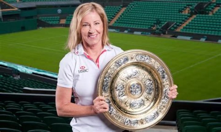 Chris Evert Wimbledon Premiere Stock Photo Alamy