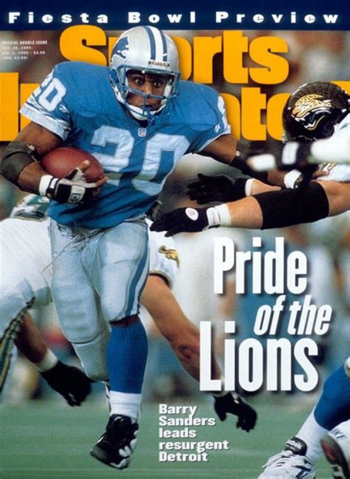Classic SI Photos of Barry Sanders Sports Illustrated Nfl football