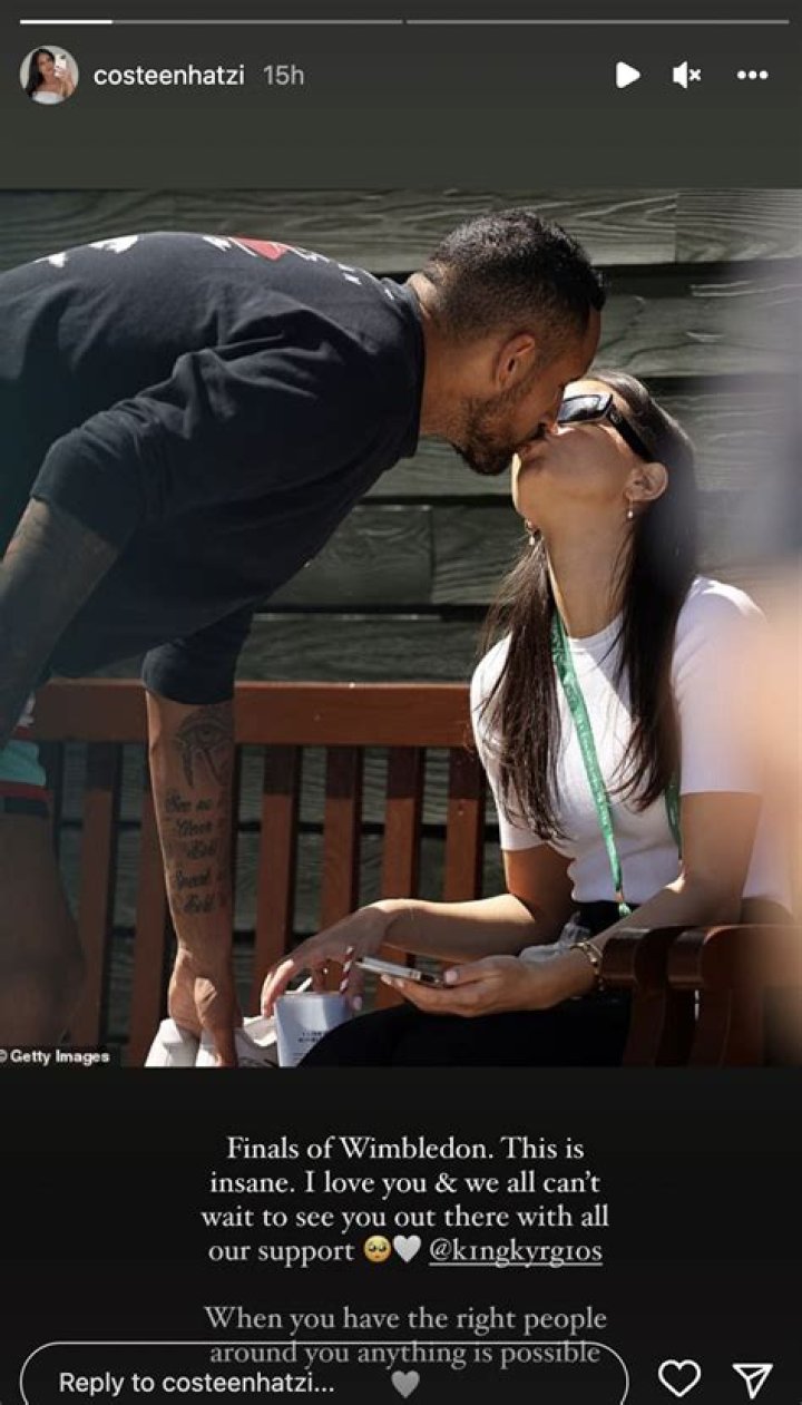 Costeen Hatzi reacts to Nick Kyrgios' Wimbledon finals berth Noti Group