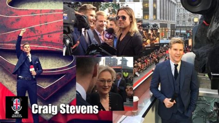 Craig Stevens Book SKY Cinema host TV presenter Agent