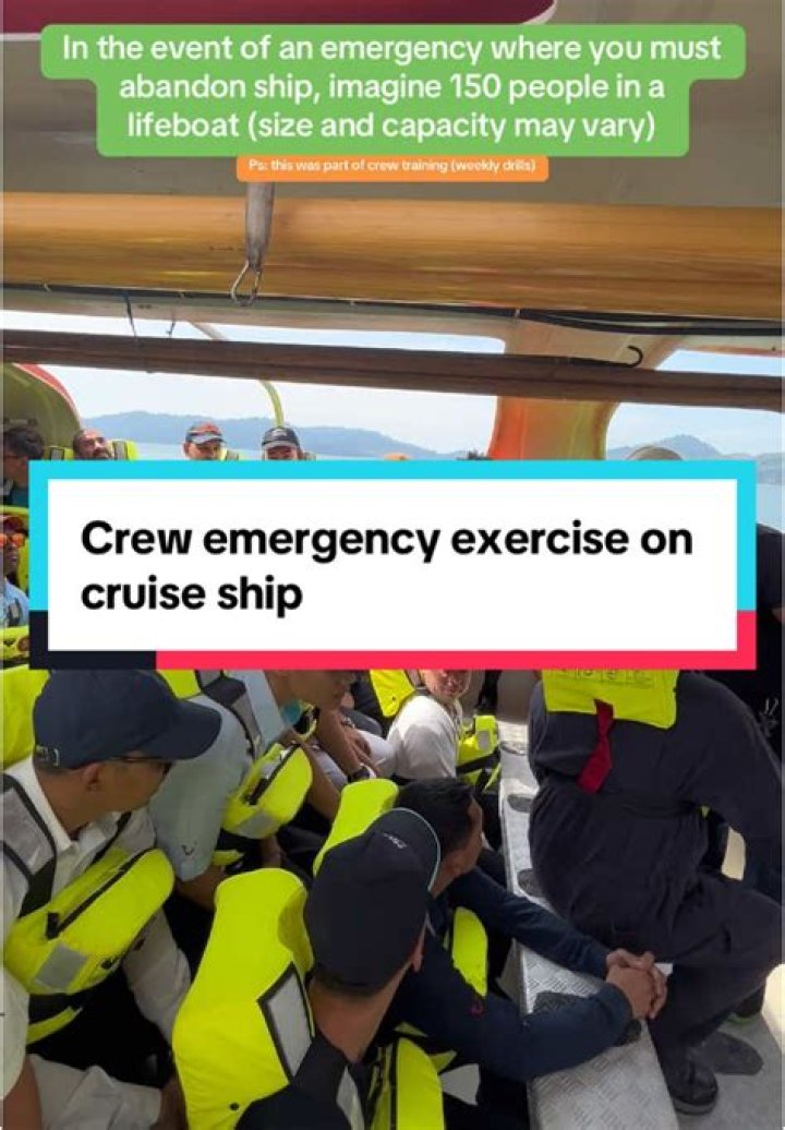 Cruiseship evacuation exercise begins as luxury liner prepares for