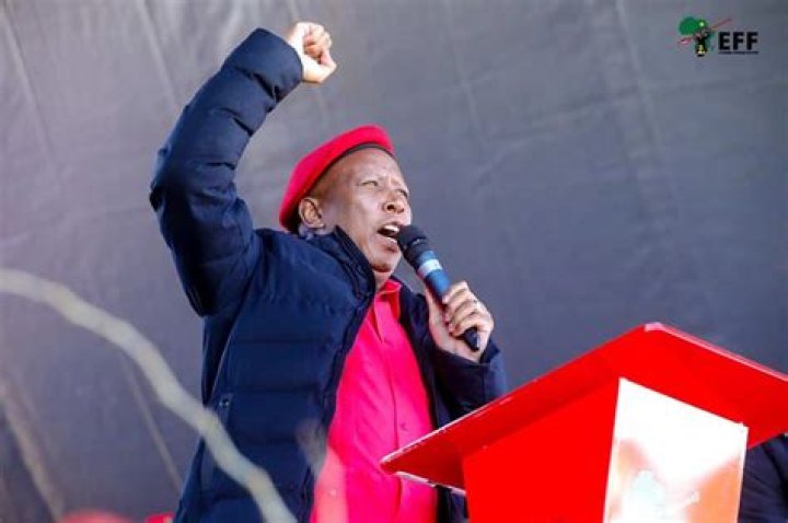 Cute pictures of Julius Malema and wife attending a wedding Mzansi365
