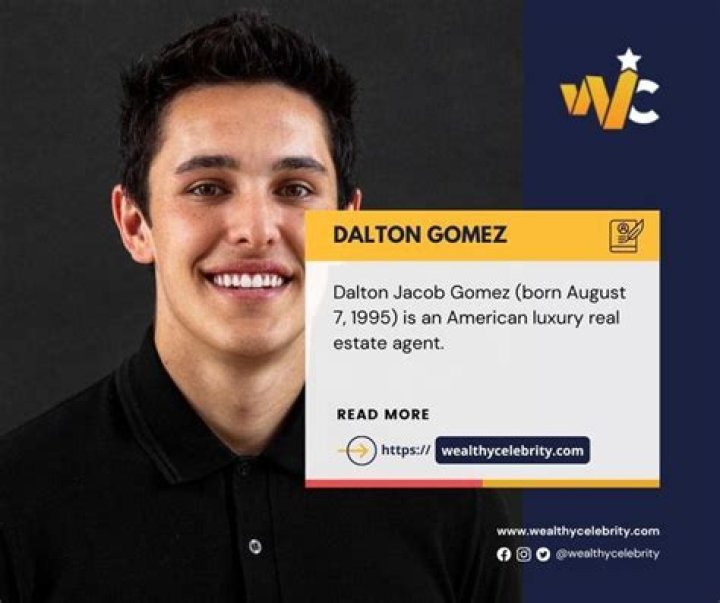 Dalton Gomez Age, Net Worth, Wife, Sister, Family, Height and Biography