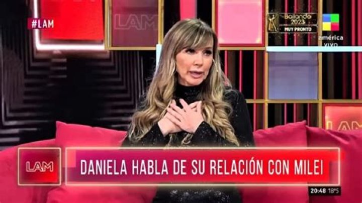 Daniela Mori &ldquo;A Javier lo veo muy preparado para ser presidente, es