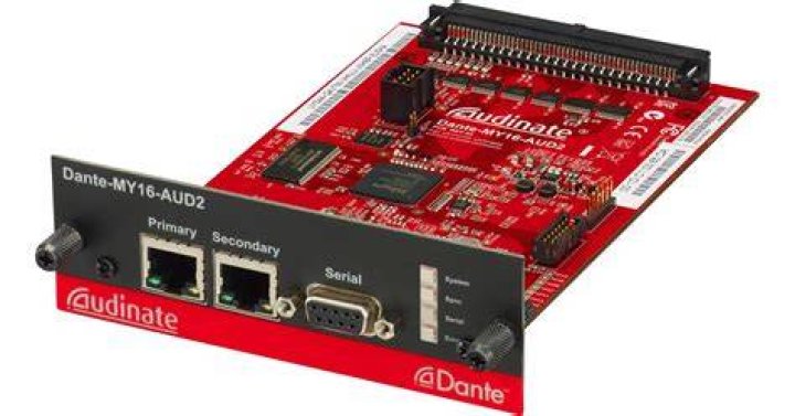 DANTEMY16AUD2 &Ouml;versikt Interfaces Professionellt Ljud