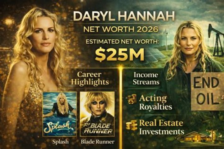 Daryl Hannah Net Worth February 2024, Salary, Age, Siblings, Bio