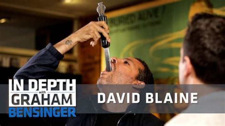David Blaine Graham Bensinger