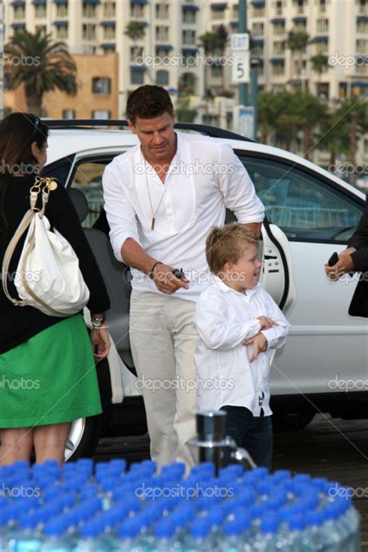 David Boreanaz et son fils Jaden David boreanaz, David, Celebrity tattoos
