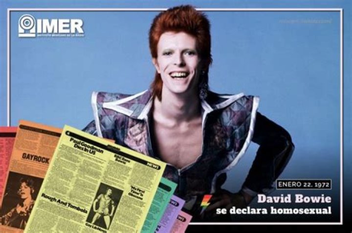 David Bowie se declara homosexual Micrositios temáticos
