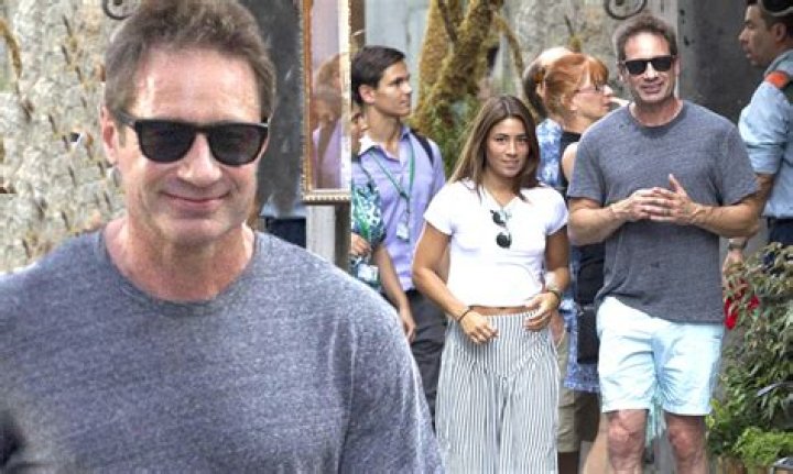 David Duchovny, 57, explores Montreal with stunning girlfriend Monique