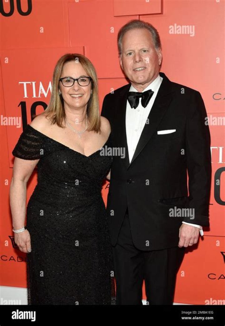 David Zaslav, right, and wife Pam Zaslav attend the TIME100 Gala