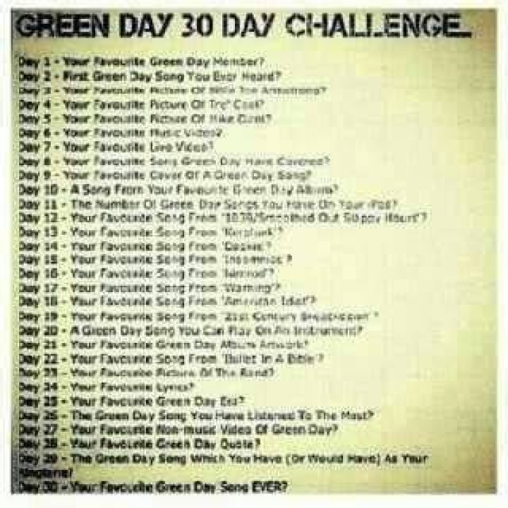 Day4 GreenDay 30Day Challenge Favorite Pic Of Tre Cool?? 21st
