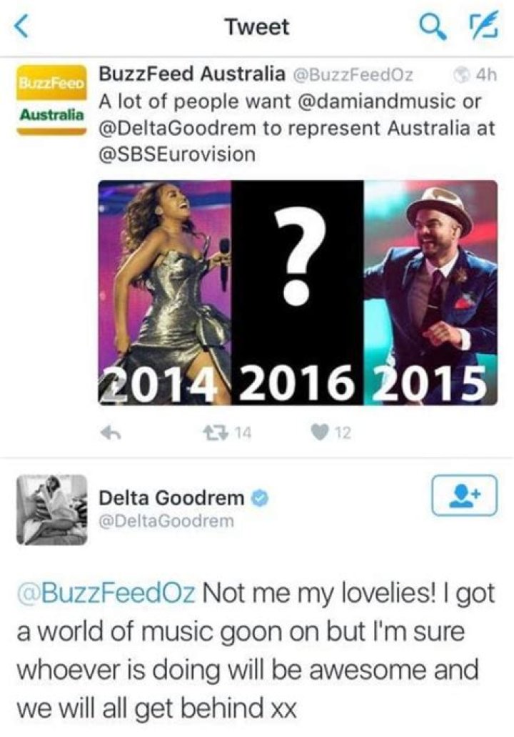 Delta Goodrem responds to rumours she's marrying boyfriend Matthew