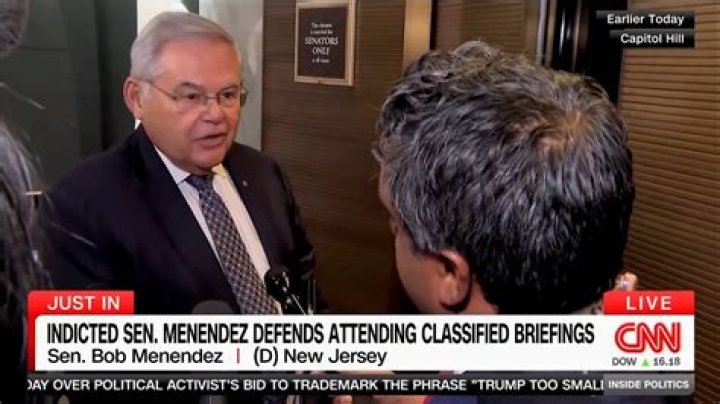 Democrat Sen. Bob Menendez defends himself against bribery charges