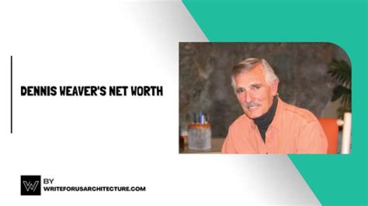 Dennis Weaver Net Worth at Death, Type of cancer, Wife, Sons, Earthship