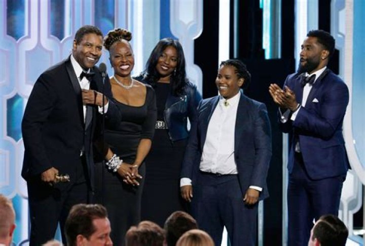 Denzel Washington Brings Family Onstage at the Golden Globes Vogue