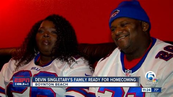 Devin Singletary parents Devonn Singletary Sr., Sabrina Clark