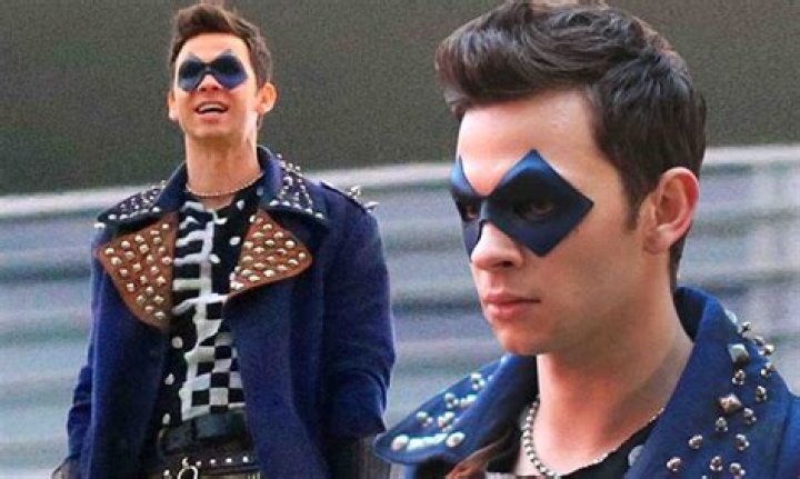 Devon Graye as The Trickster on the Set of "The Flash" Tom + Lorenzo