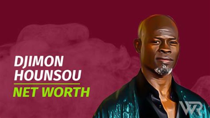 Djimon Hounsou Net Worth Plenty Of Cheddar