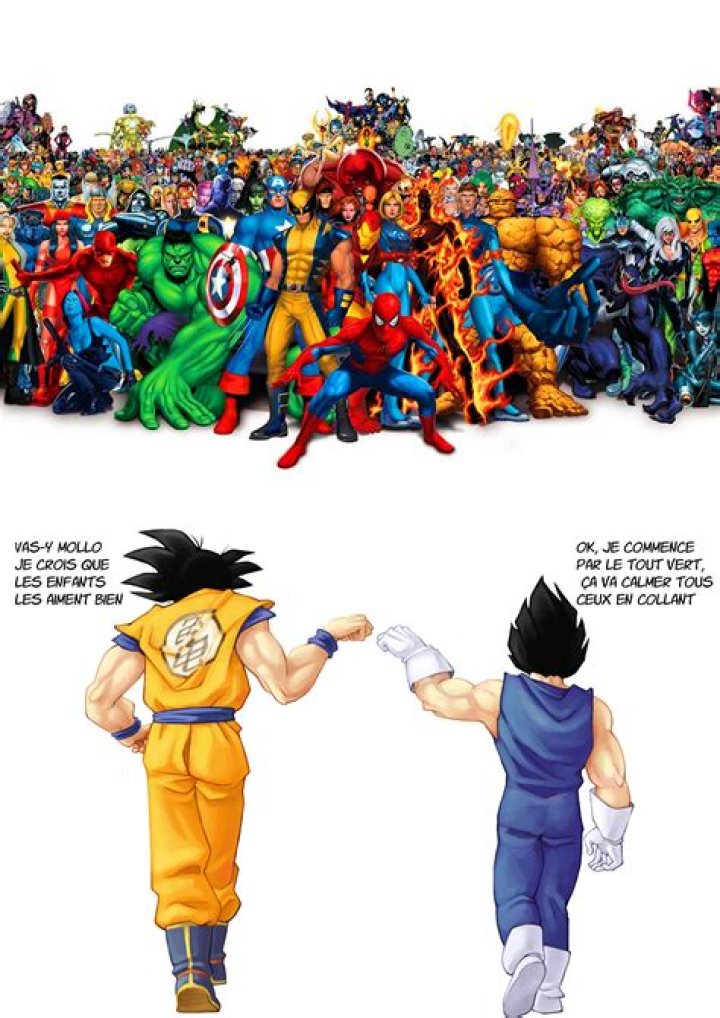 Dragon ball Z vs Marvel on d&eacute;fonce tout