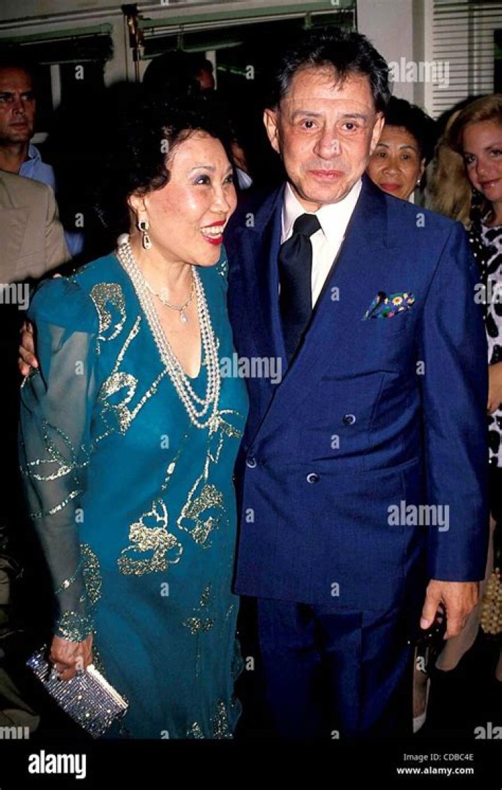 Eddie Fisher and Betty Lin October 1993 Credit Ralph Dominguez