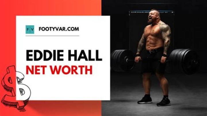 Eddie Hall Net Worth, Salary, Age, Height, Bio, Family, Career, Wiki