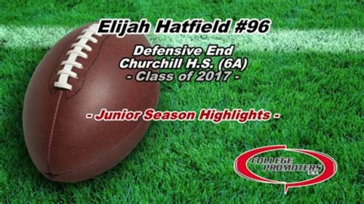 Elijah Hatfield Junior Season Highlights YouTube