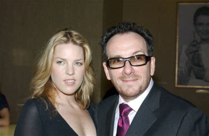 Elvis Costello reflects on meeting wife Diana Krall &lsquo;onstage in front