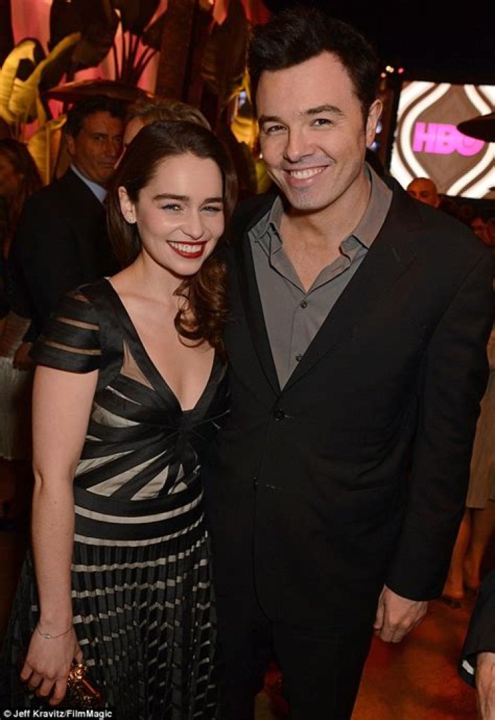 Emilia Clarke confirms she dated Seth MacFarlane Daily Mail Online