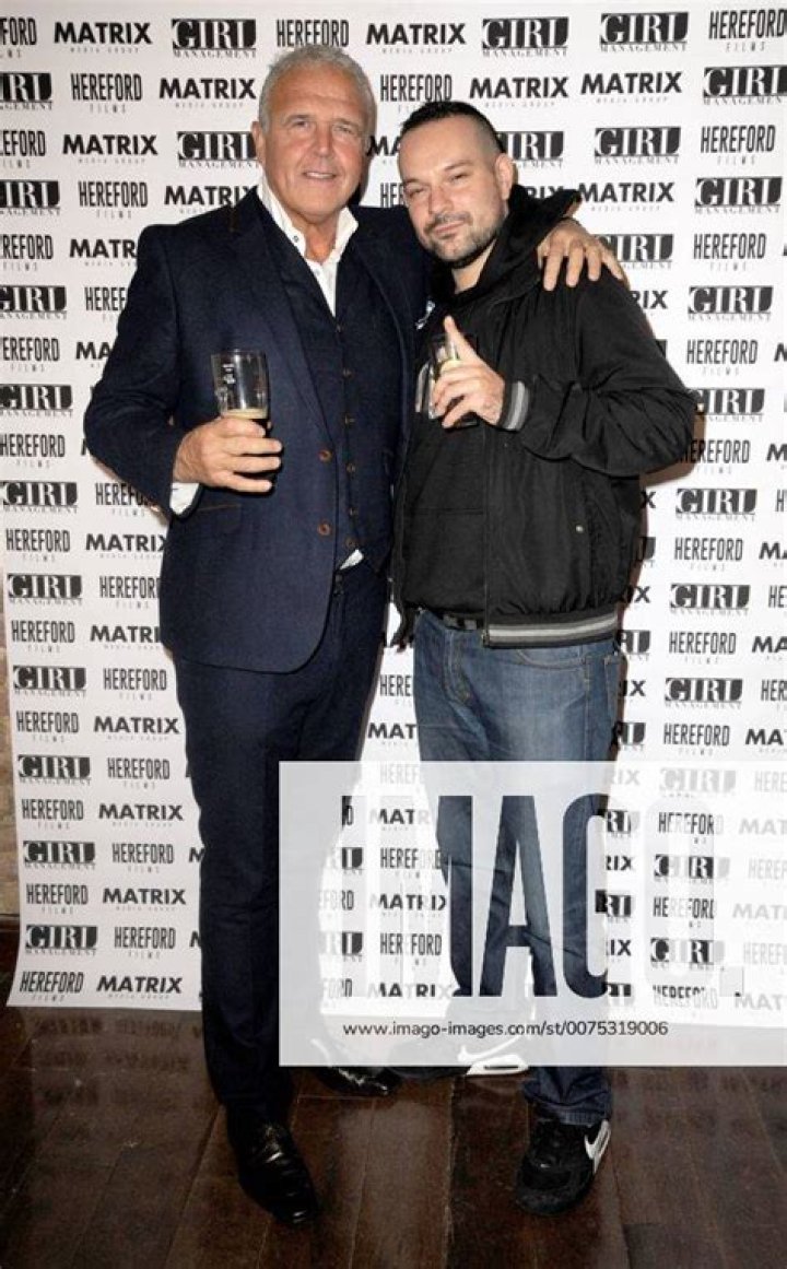 English actor Tony Denham attends the Matrix Media Group Christmas