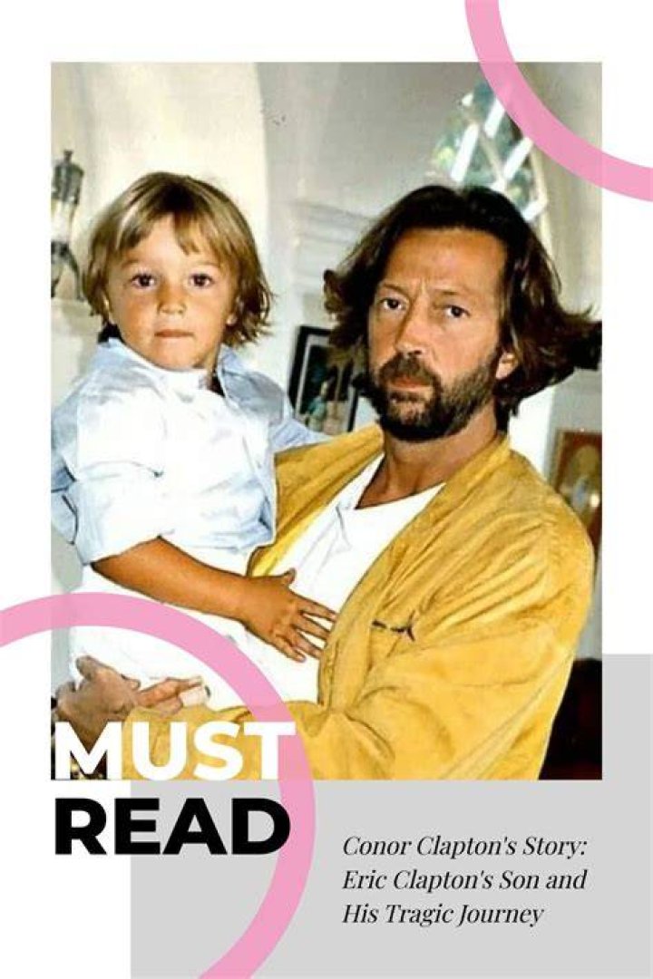 Eric Clapton with his son Conor. Not long after this photo was taken