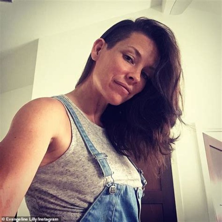Evangeline Lilly shaves her head in dramatic makeover