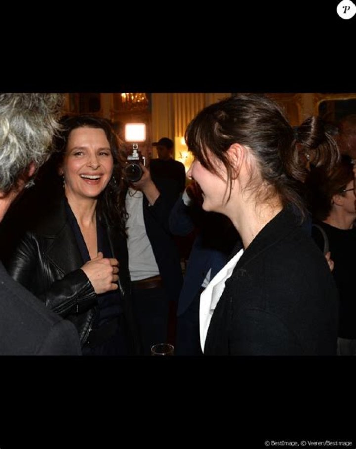 Exclusif Juliette Binoche et sa fille Hannah Magimel Juliette
