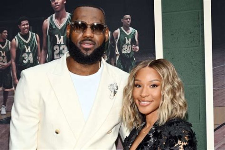 *EXCLUSIVE* LeBron James and Savannah James arrive for P. Diddy's 49th