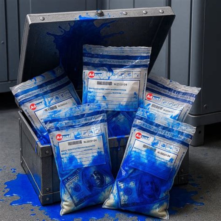 Exploding dye packs tag S.C. bank robbery suspects