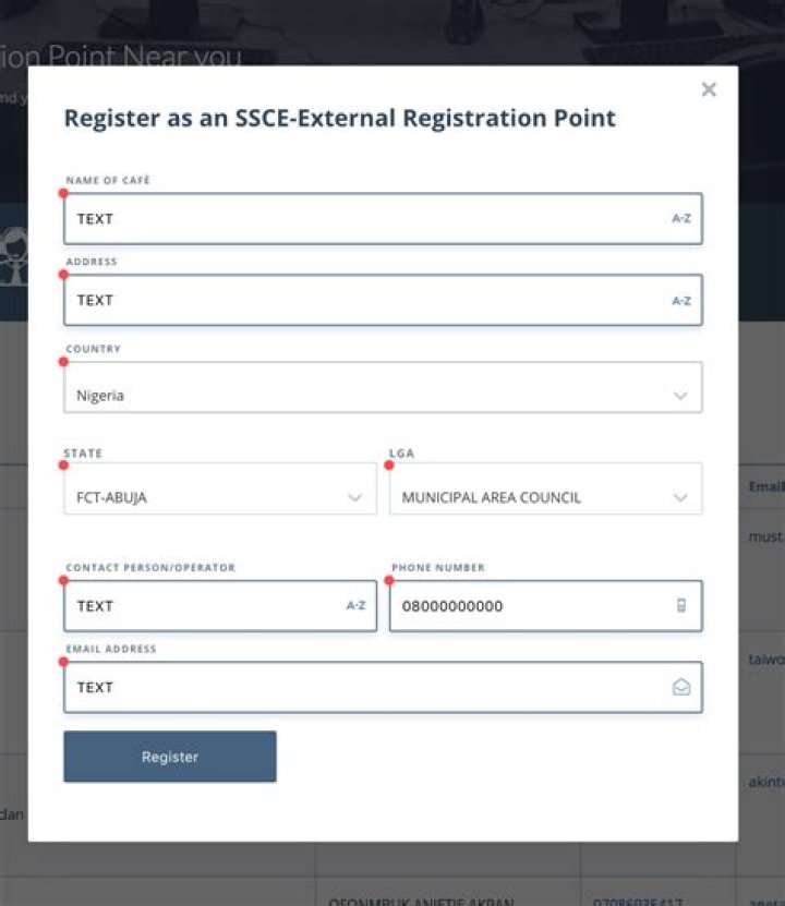 External NECO GCE Registration 2023 Register/Apply, Closing Date