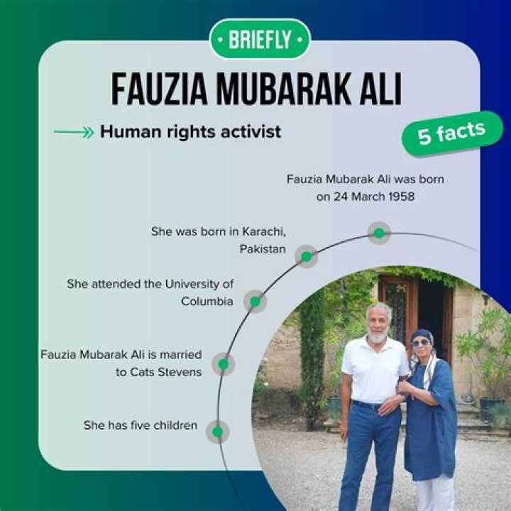 Fauzia Mubarak Ali is Cat Stevens Wife of Over 40 Years Meet Her