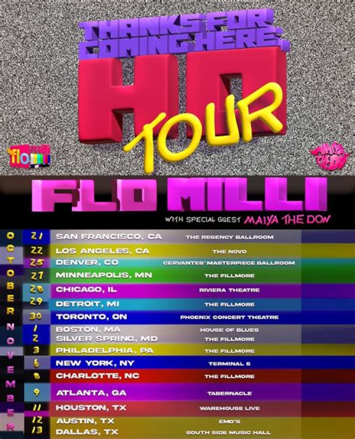 Flo Milli Tickets, 20222023 Concert Tour Dates Ticketmaster CA