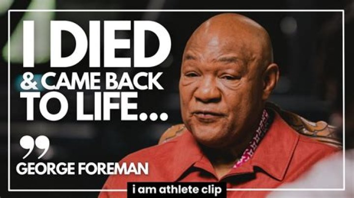 Foreman DIED and Came Back To Life I AM ATHLETE Clip YouTube