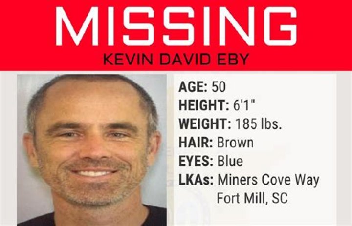 Fort Mill Kevin Eby Missing Case Update