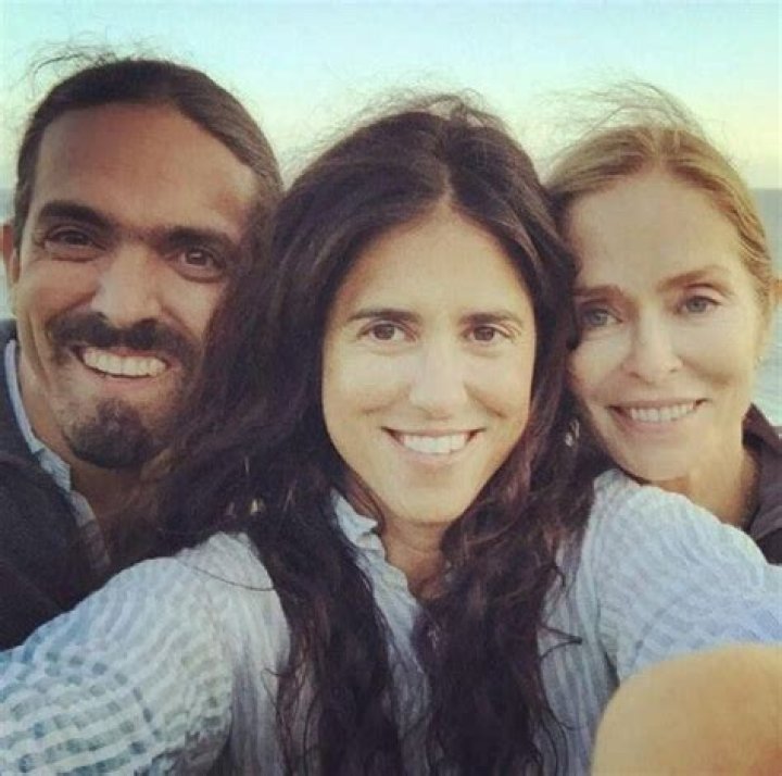 Francesca Gregorini with Brother Gianni Gregorini & Mother Francesca