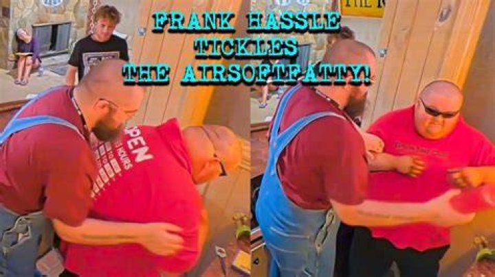 Frank Hassle enters & Airsoftfatty trains with Sam Hyde Fishtank.live