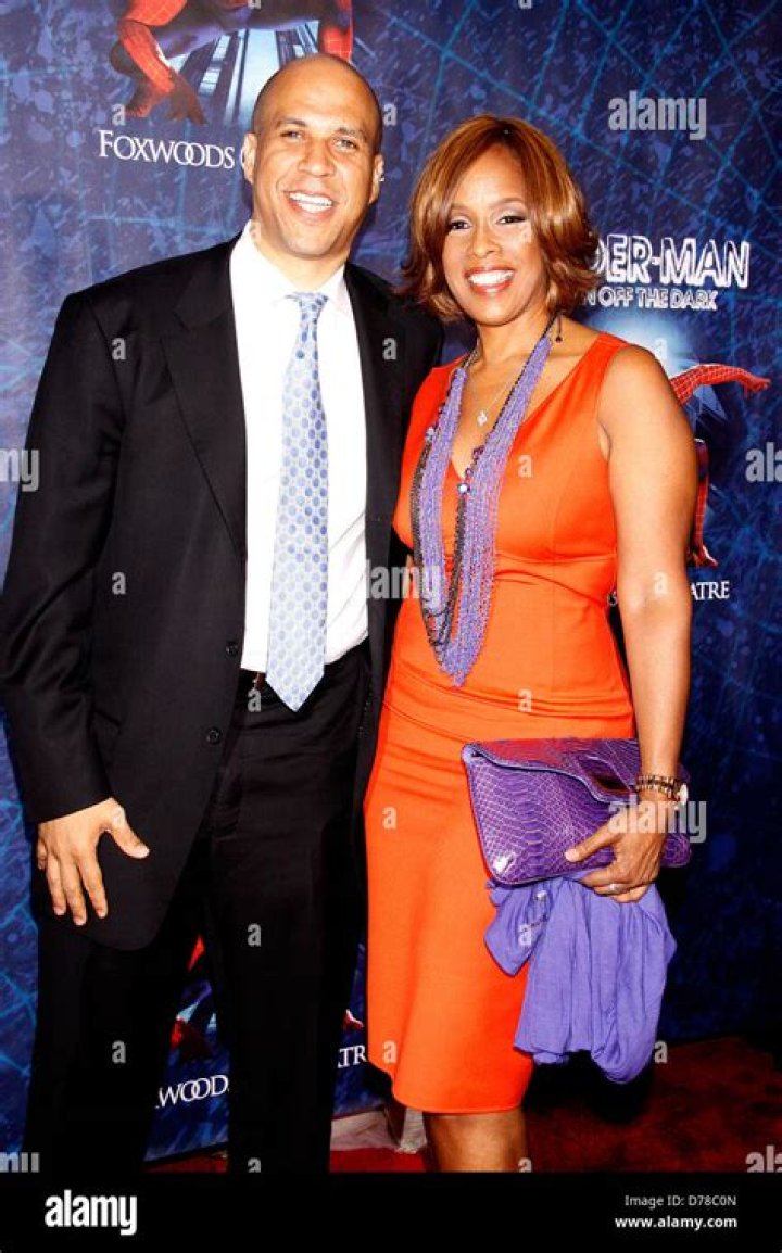 Gayle King and Cory Booker Photos Photos The Cinema Society & Calvin