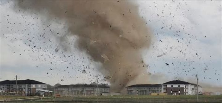 Giant tornado hits Athen in videos and pictures Strange Sounds