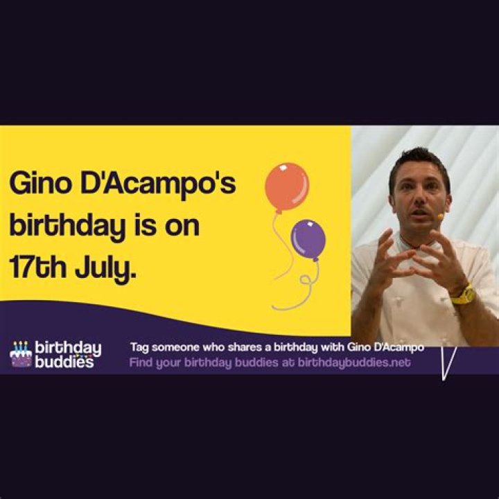 Gino D&rsquo;Acampo WikiGino D&rsquo;Acampo is an Italian celebrity chef along