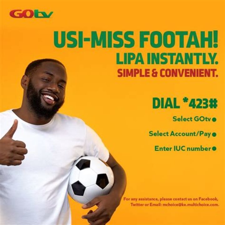Gotv Paybill Number, Amount Per Package, Payment Process and contacts